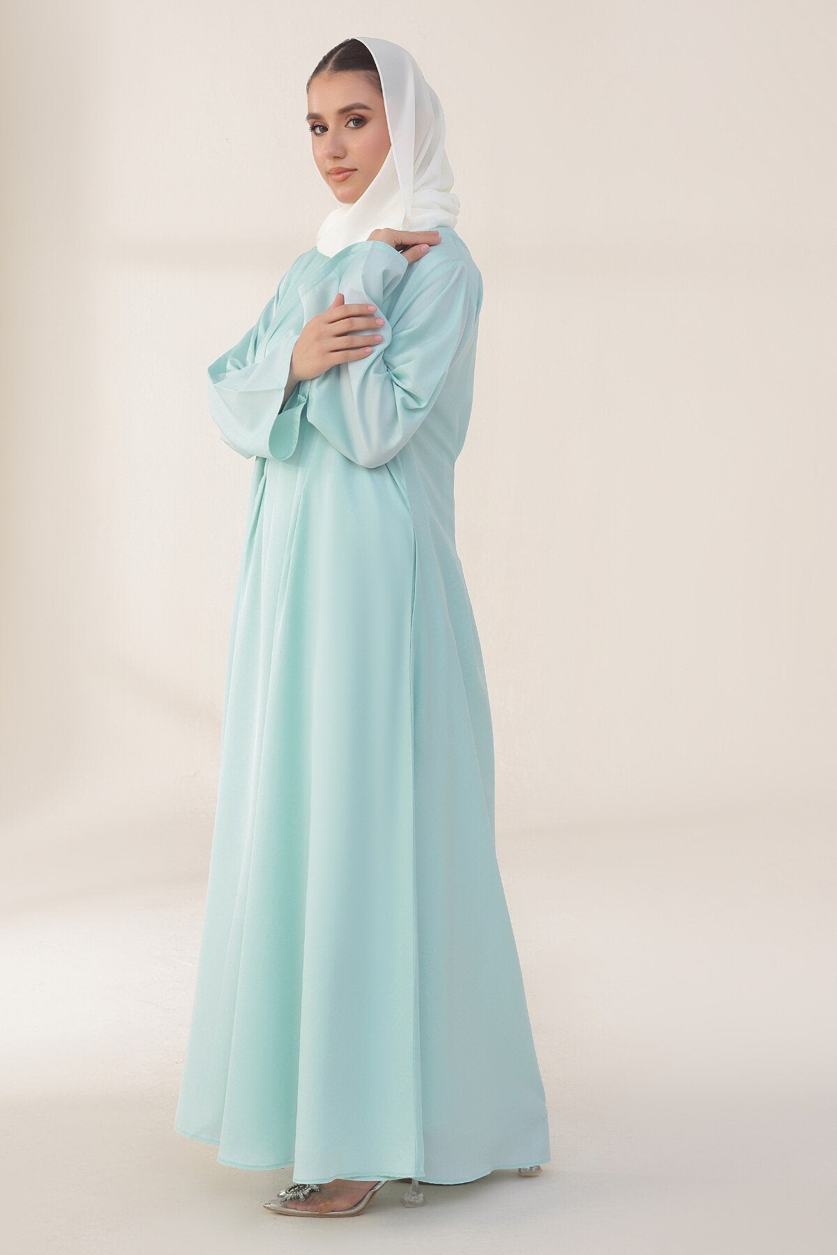 Opal Peplum Abaya