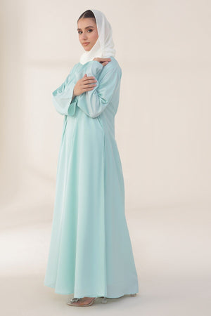 Opal Peplum Abaya