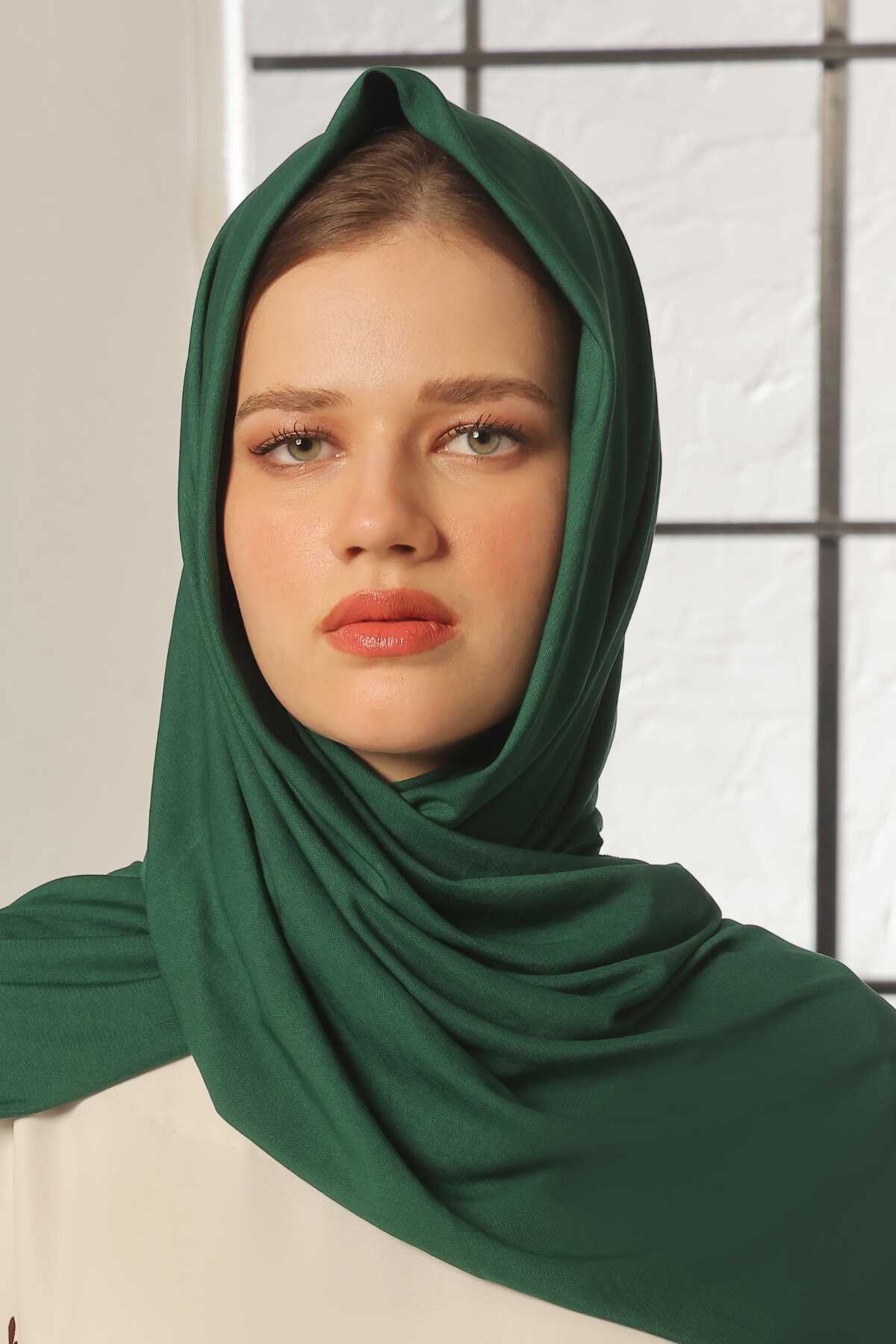 Palm Green Jersey Hijab