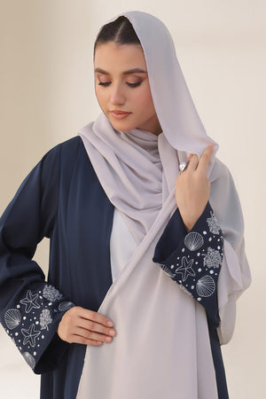 Pastel Lavender Georgette Hijab