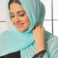 Pearl Aqua Jersey Hijab