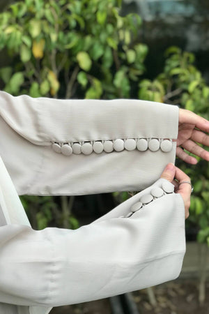 Pearl Dust Manipulation Abaya