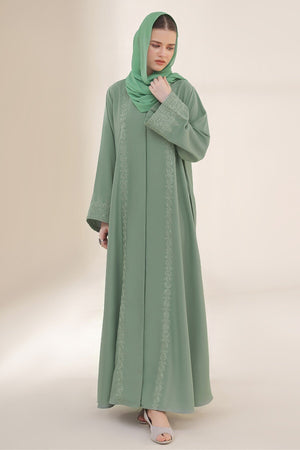 Pistachio Cord Abaya