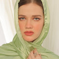 Pistachio Silk Hijab