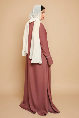 Rose Vale Embroidered Abaya