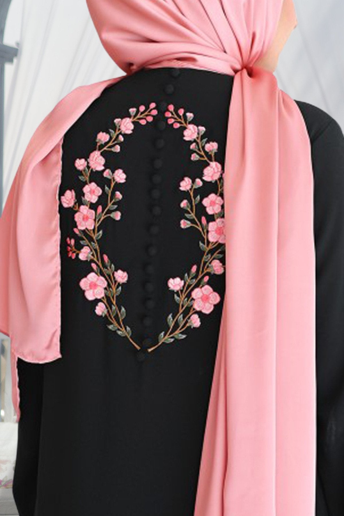 Sakura Abaya
