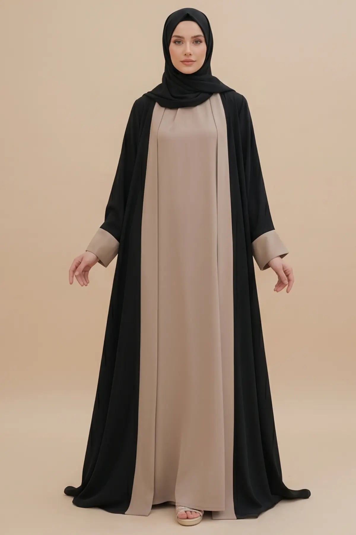Sandshell Kimono Abaya