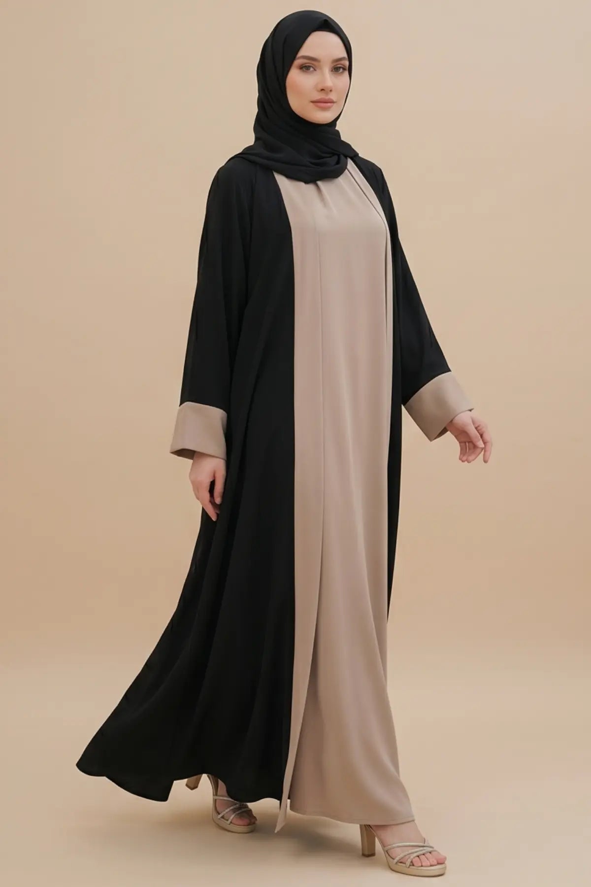 Sandshell Kimono Abaya