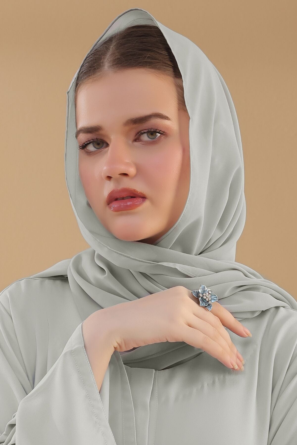 Star Dust Georgette Hijab
