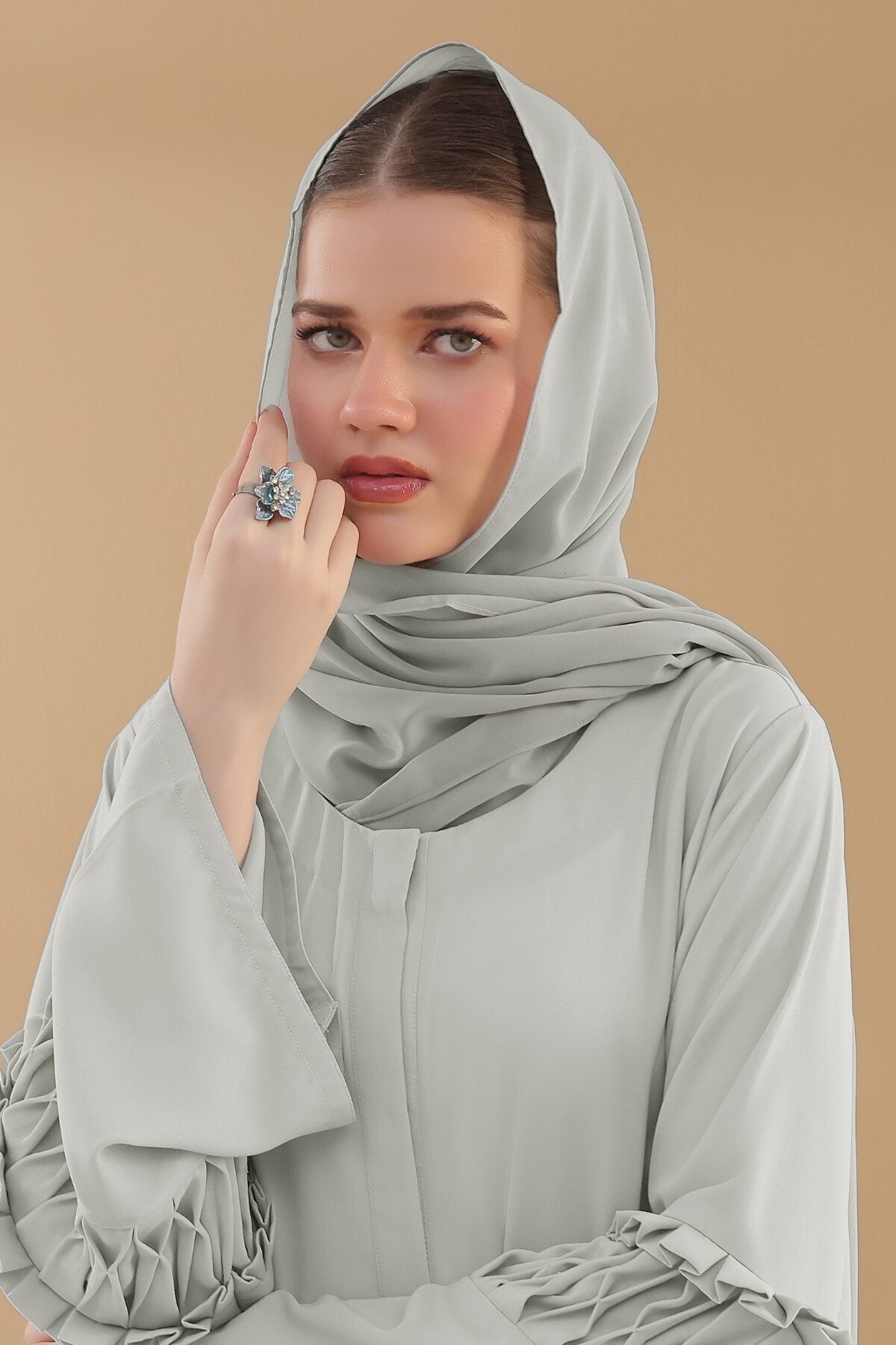 Star Dust Georgette Hijab