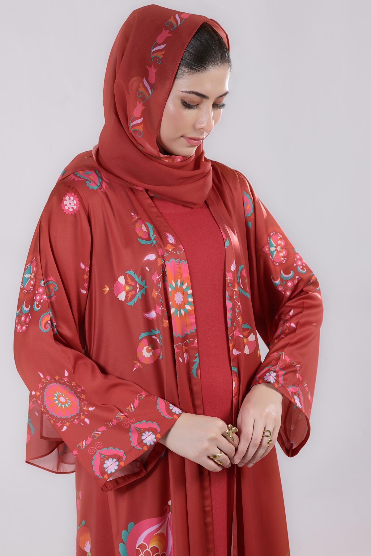 Suzani Red Kimono