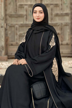 Taffeta Shrug Abaya