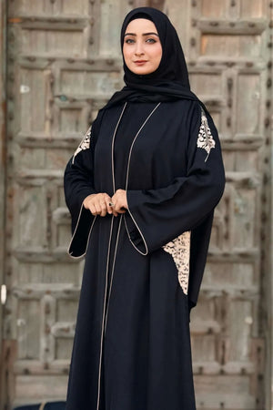 Taffeta Shrug Abaya