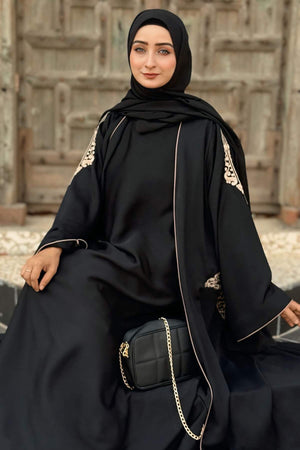 Taffeta Shrug Abaya