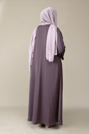 Thunder Pleated Abaya