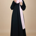 Tucks Manipulation Abaya