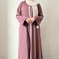 Turkish Rose Embroidered Abaya