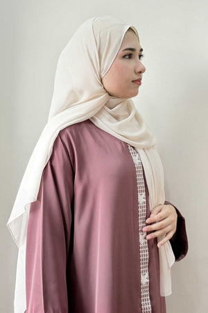 Turkish Rose Embroidered Abaya