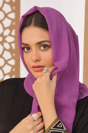 Twilight Lavender Georgette Hijab