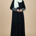 White Artistry Embroidered Abaya